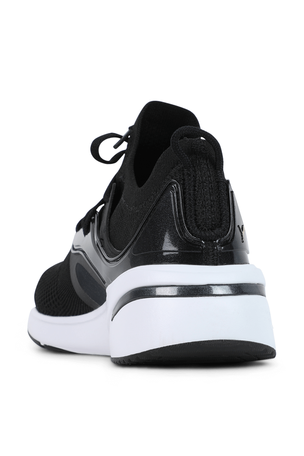 תמונה אחורית של נעלי ספורט פוראבר אקס טי שחורות
