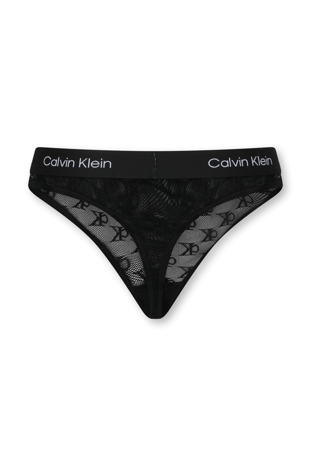 תמונה אחורית של חזייה בסגנון תחרה עם הדפס 