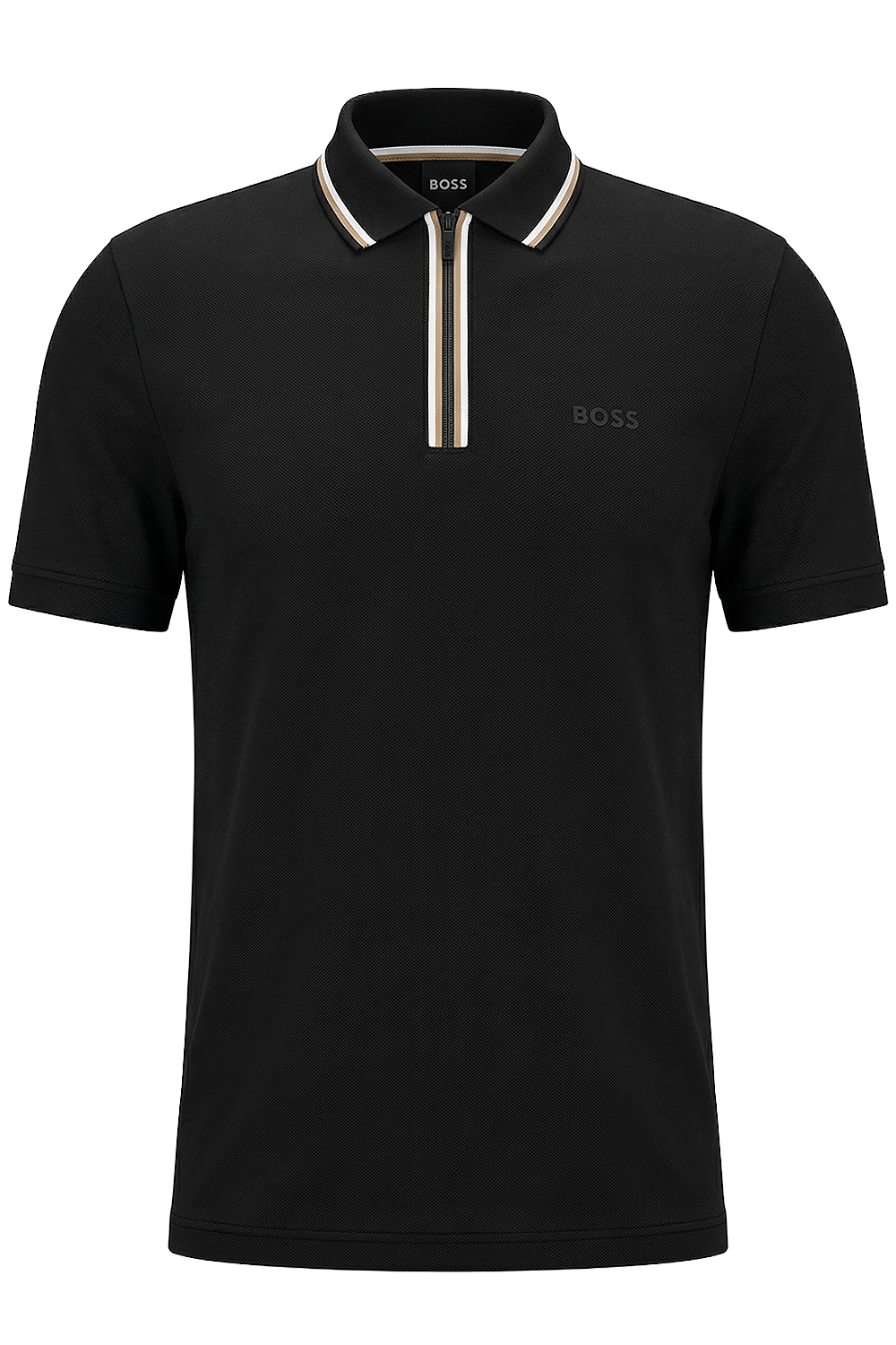 תמונה קידמית של חולצת פולו בגזרת סלים