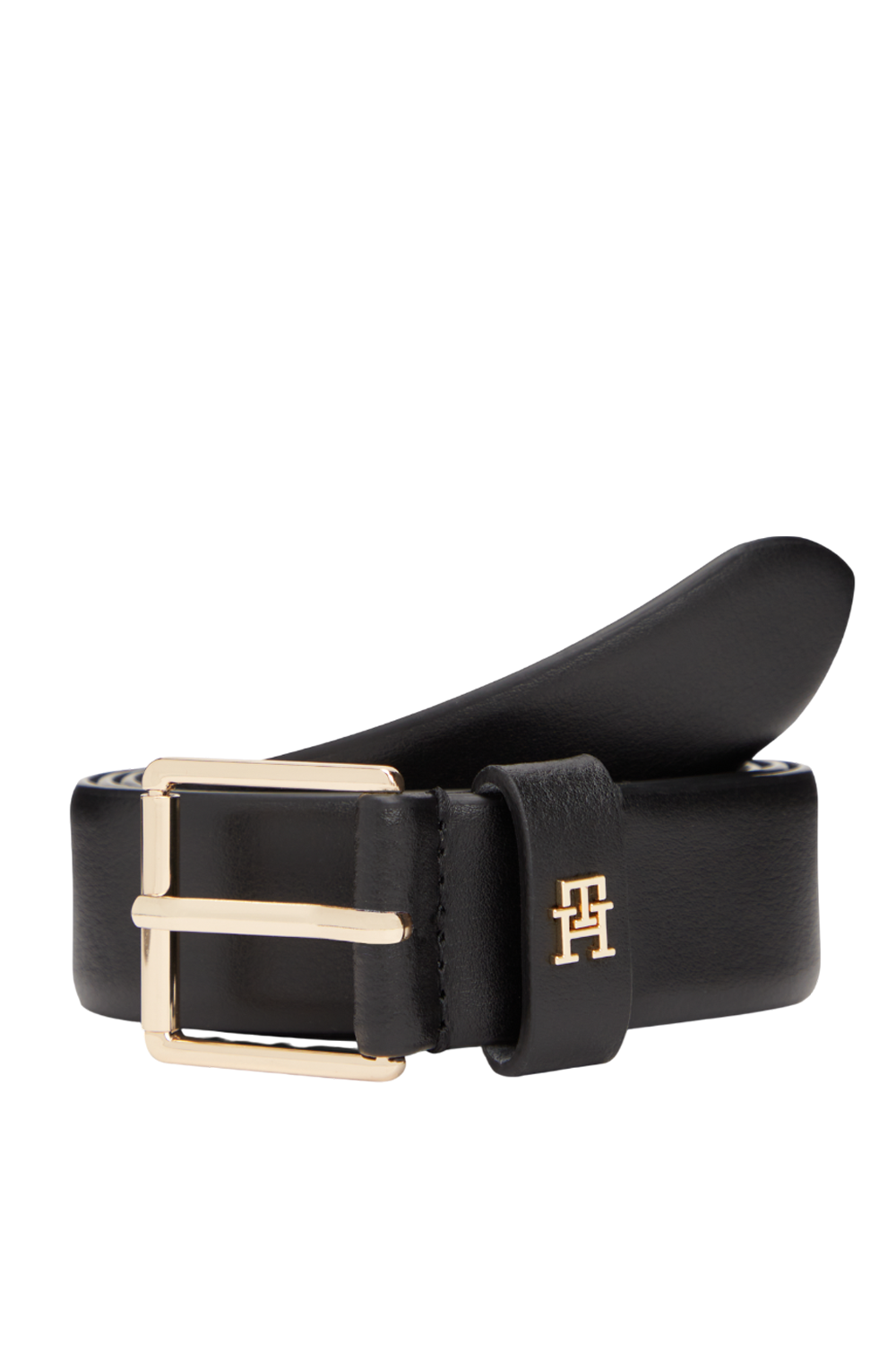 תמונה אחורית של חגורת עור