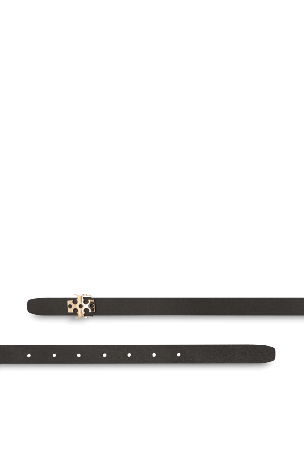 תמונת תקריב של חגורה דו-צדדית