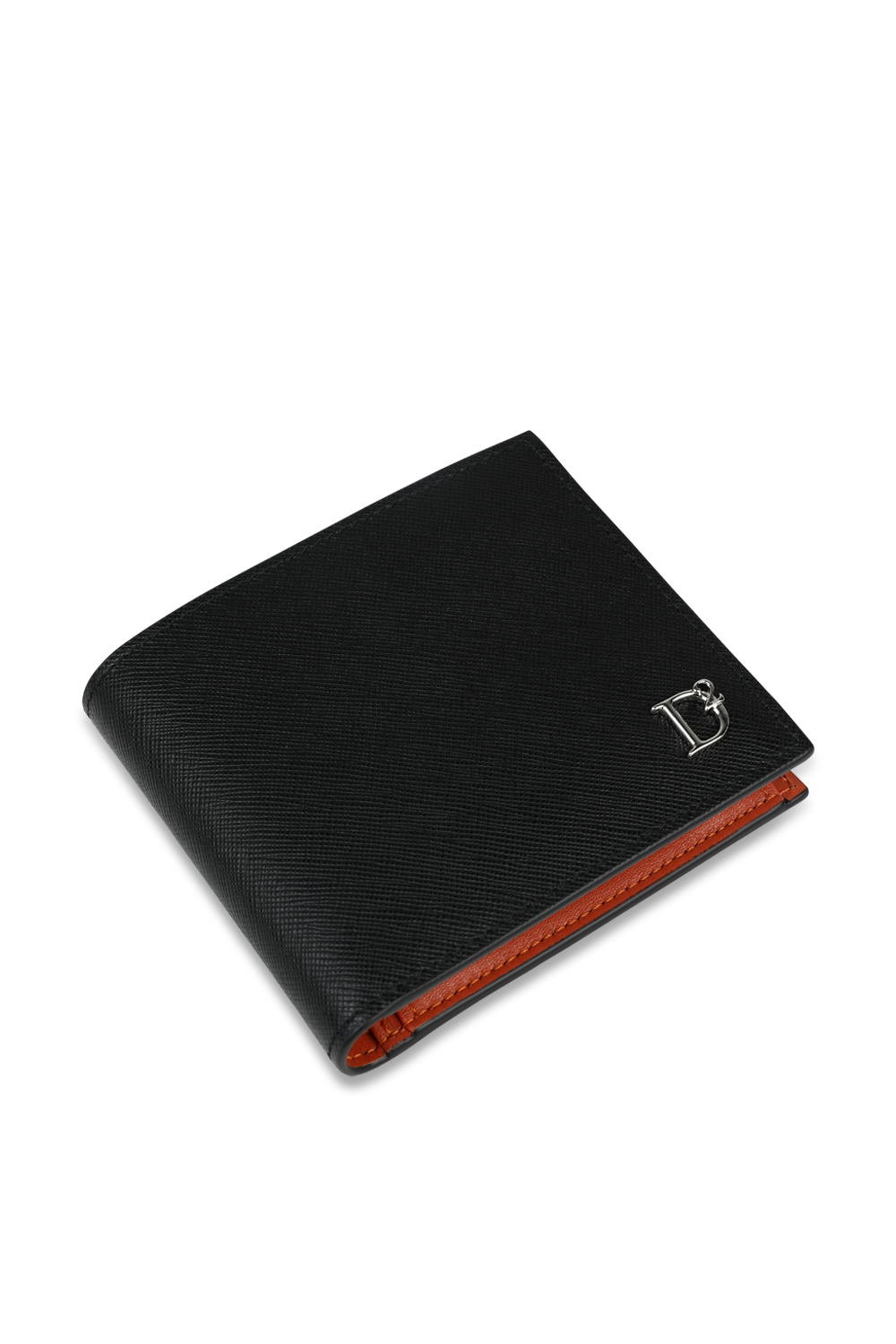 תמונת תקריב של ארנק עור