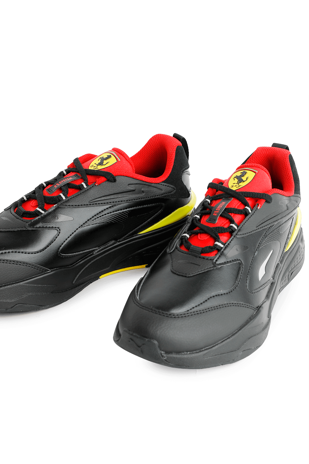תמונה אחורית של Scuderia Ferrari Rs -Fast Motorsport Shoes in Black