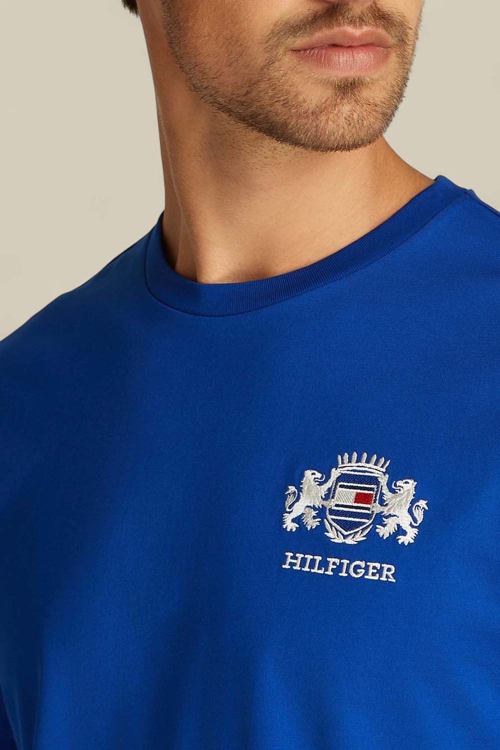 תמונת תקריב דוגמן של חולצת טי