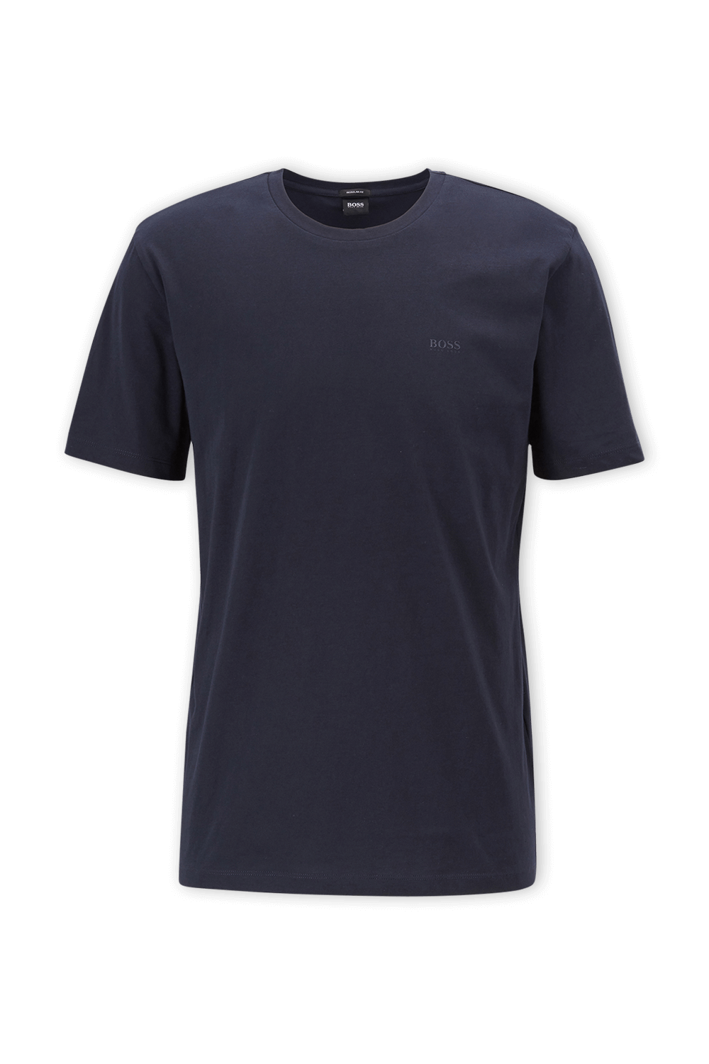 תמונה קידמית של חולצת טי צווארון עגול מכותנה