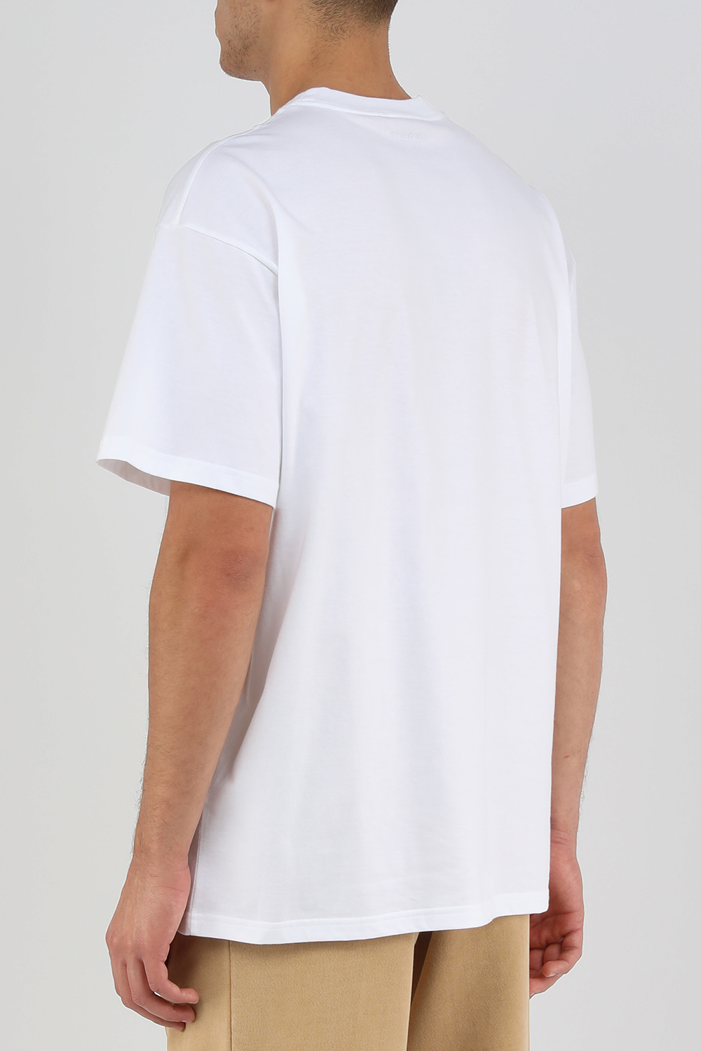 חולצת טי לבנה עם פרינט ברווז ממותג CARHARTT WIP