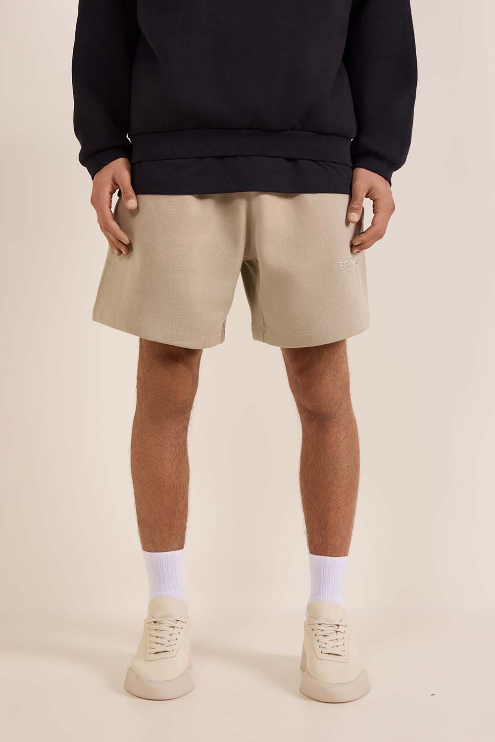 תמונת דוגמן קידמית של מכנסי כדורגל קצרים