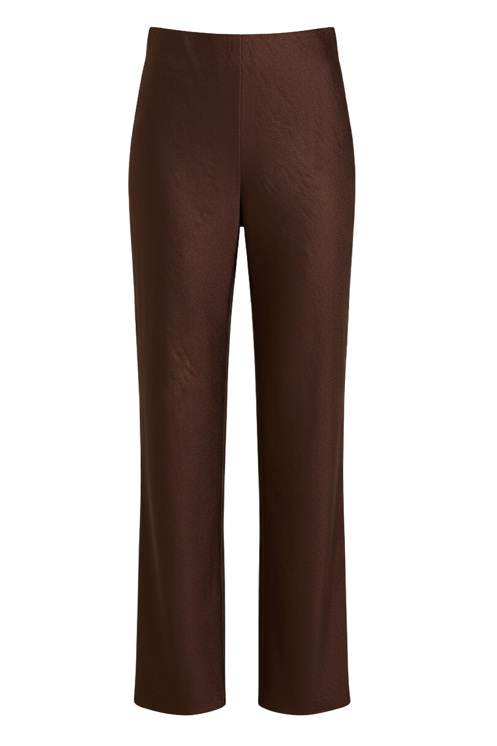 תמונה קידמית של מכנסיים מחויטים בגזרה גבוהה