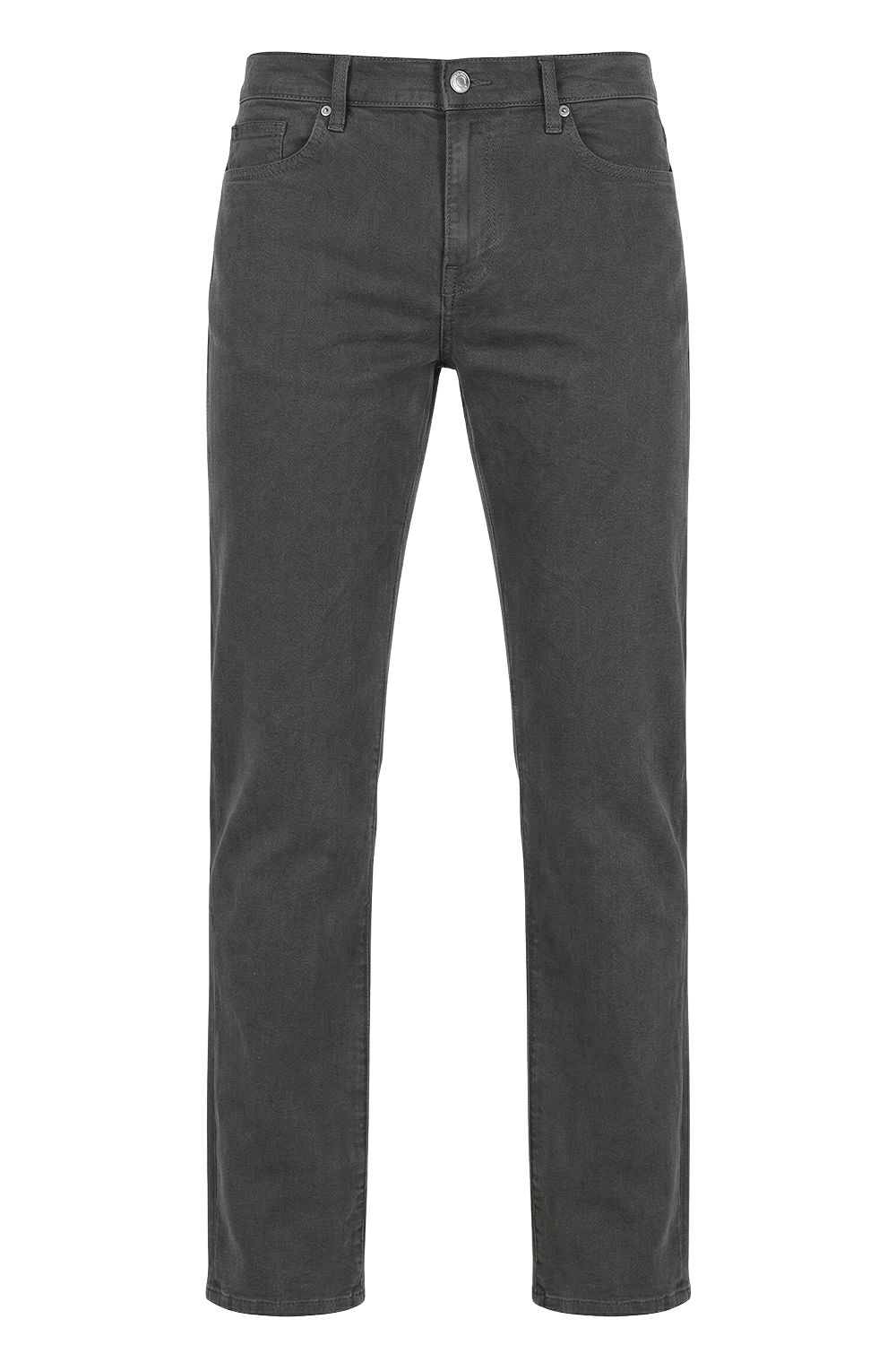 תמונה קידמית של מכנסי ג'ינס בגזרת סלים