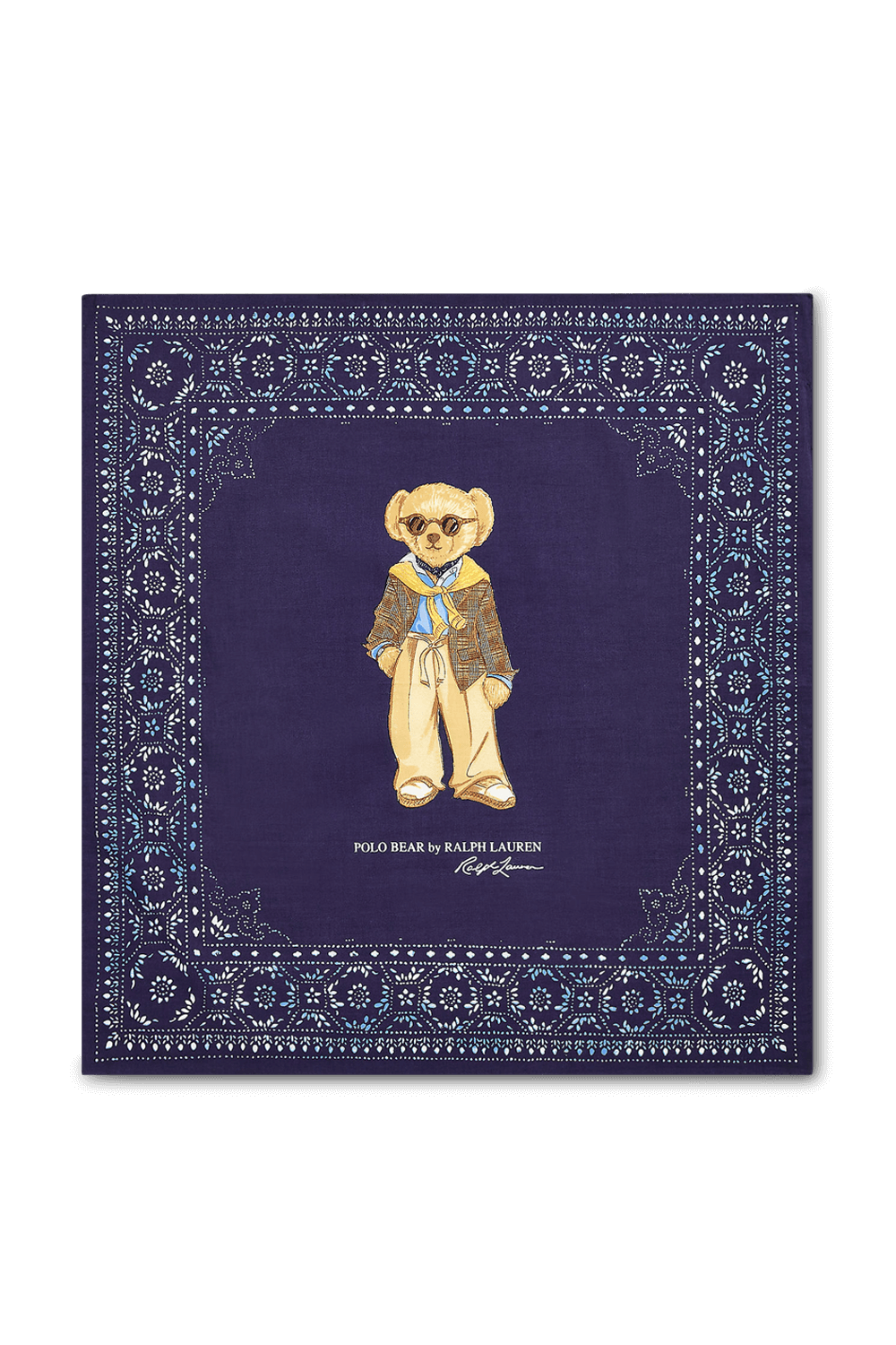 תמונה קידמית של צעיף דובי קייצי