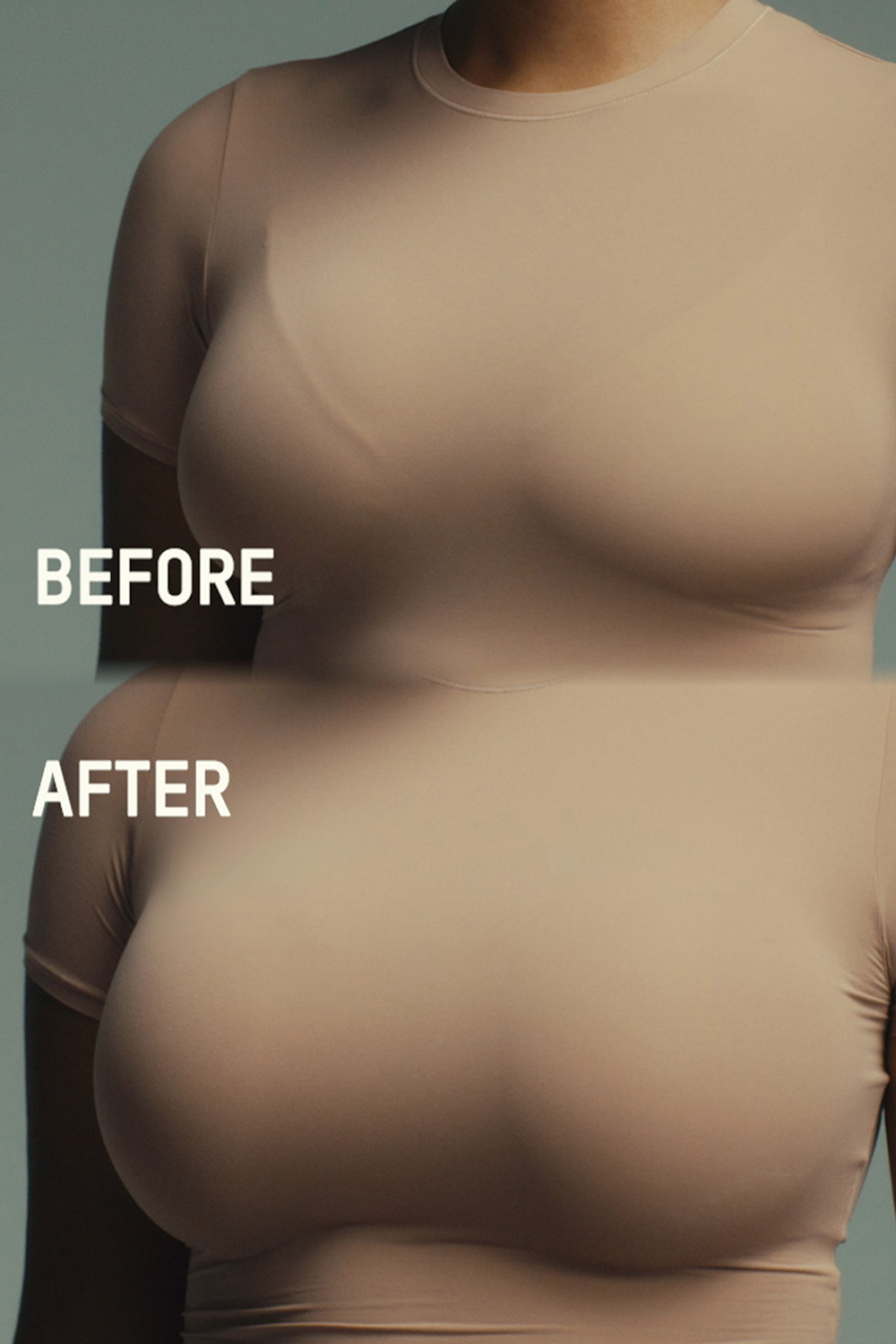 תמונה אחורית של PUSH UP PLUNGE BRA