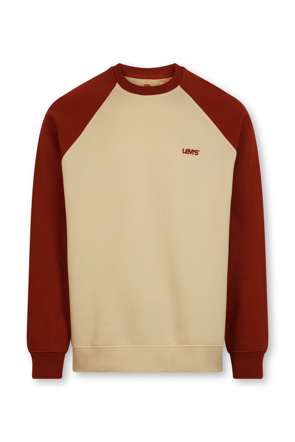 תמונה קידמית של סווטשירט פליז בשני צבעים