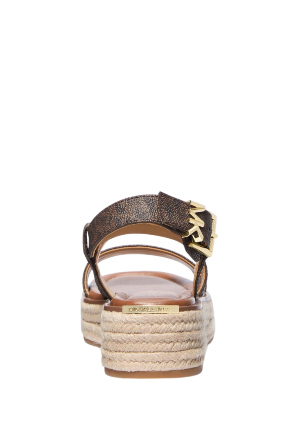 תמונת תקריב של סנדלי אספדריל פלטפורמה