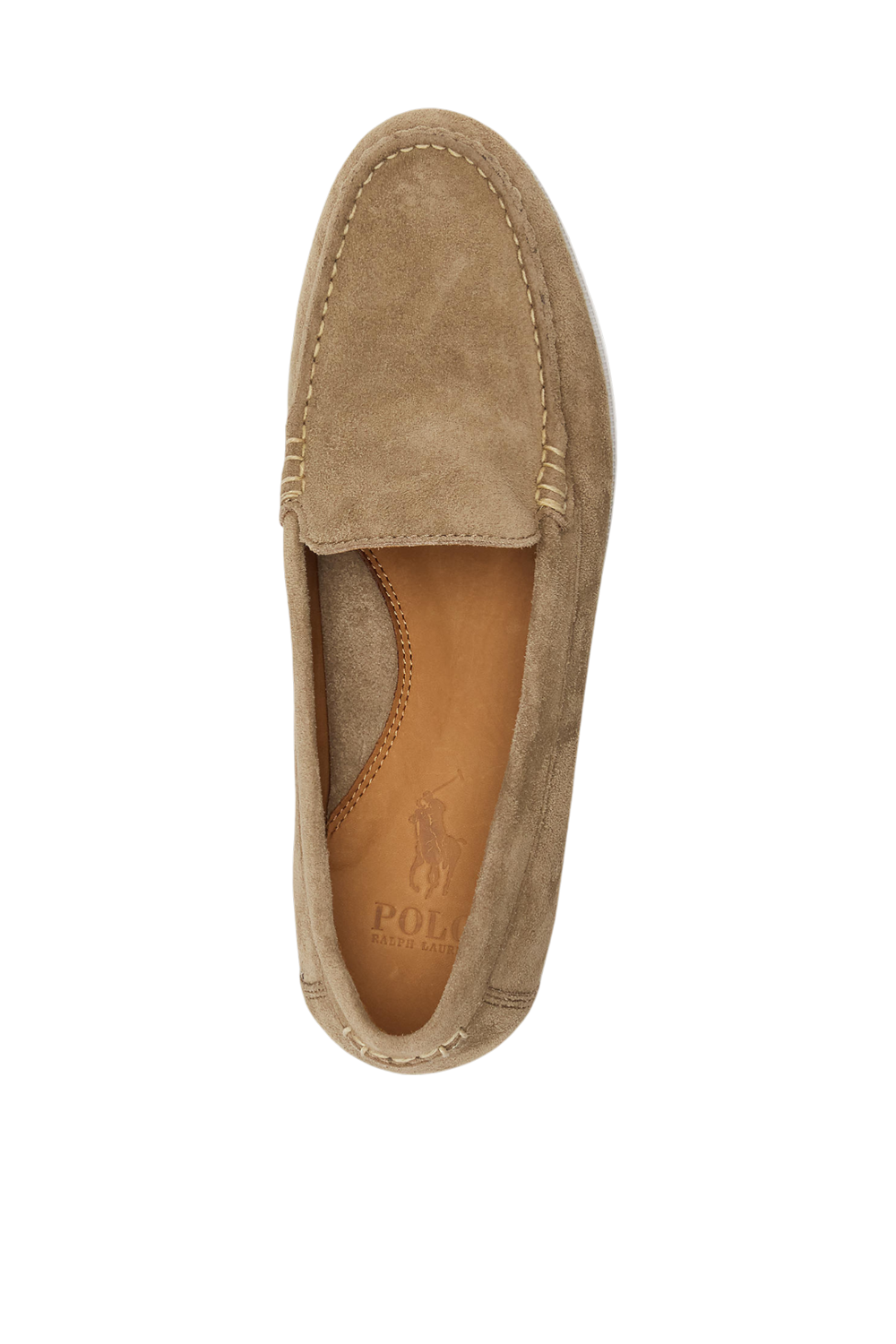 תמונה אחורית של נעלי מוקסינים