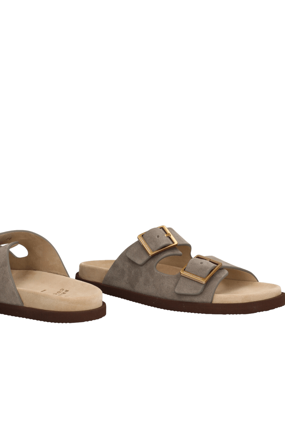 תמונת תקריב של כפכפי סלייד