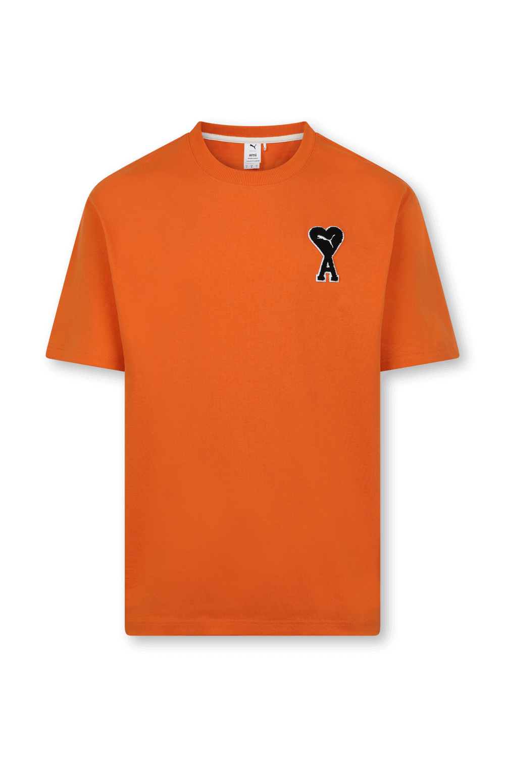 תמונה קידמית של פומה X אמי חולצת טי מכותנה אורגנית