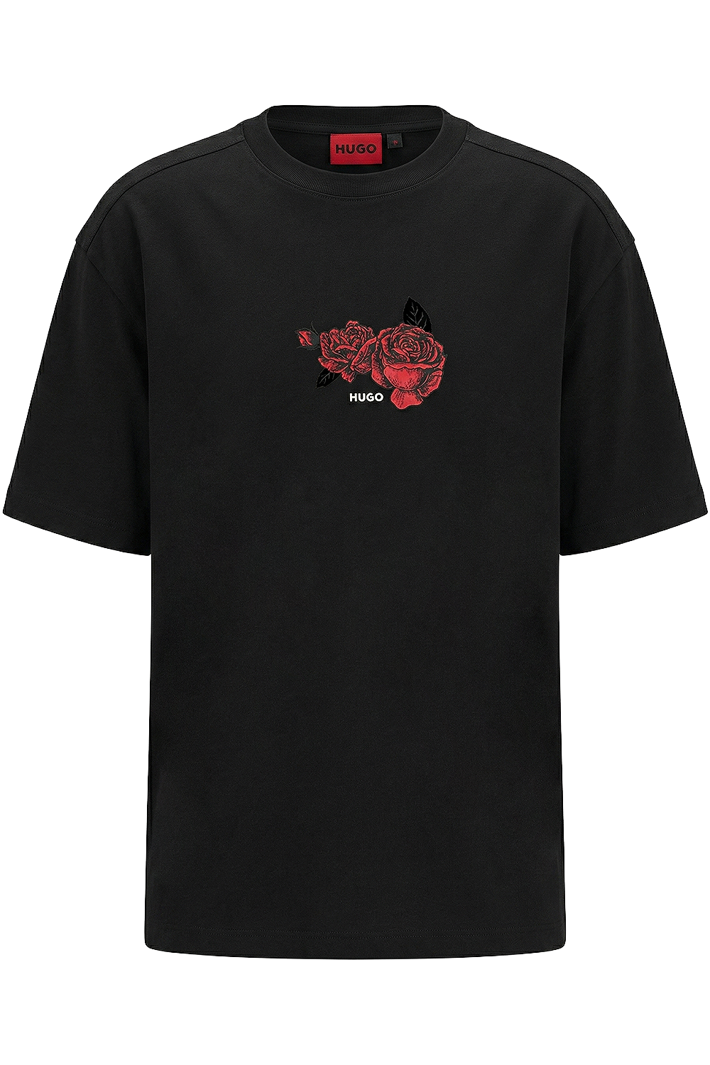 תמונה קידמית של חולצת טי בגזרת אוברסייז