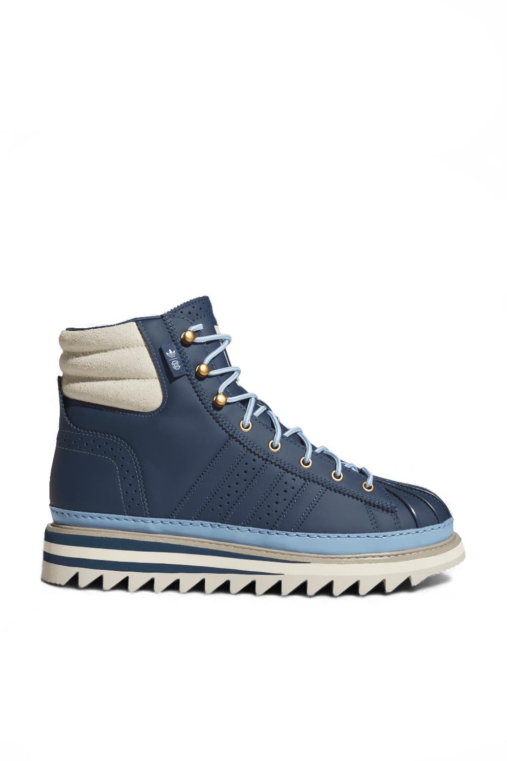 תמונה קידמית של נעלי עור אדידס X קלוט