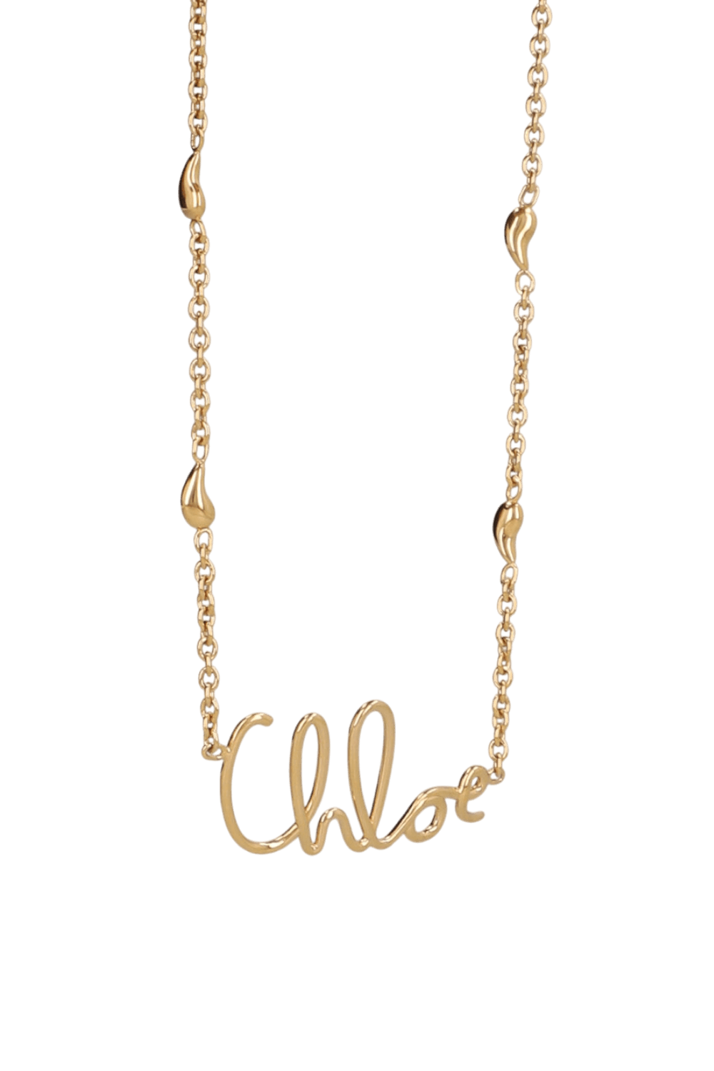 תמונה אחורית של שרשרת איקוניק