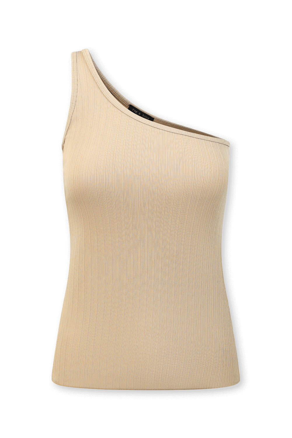 תמונה קידמית של גופיית זואי א-סימטרית