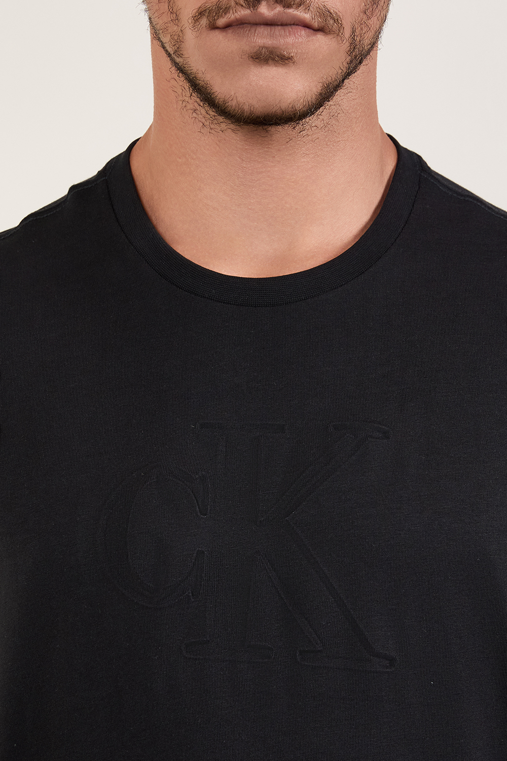 תמונת תקריב דוגמן של חולצת טי