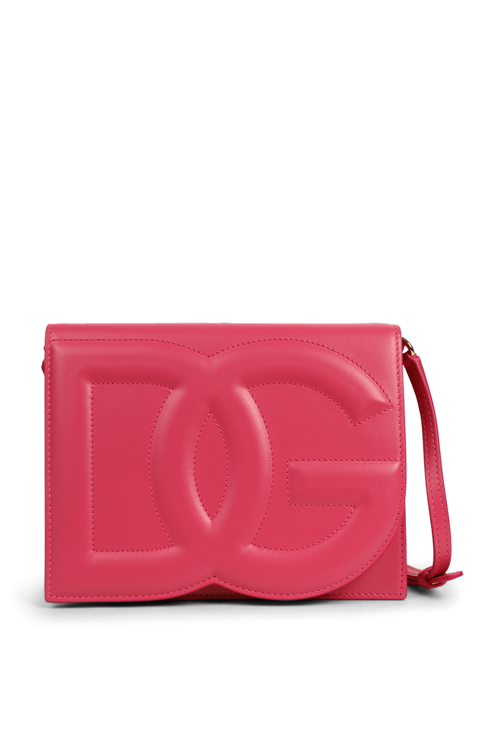 תמונה קידמית של תיק קרוס מונוגרמי מעור