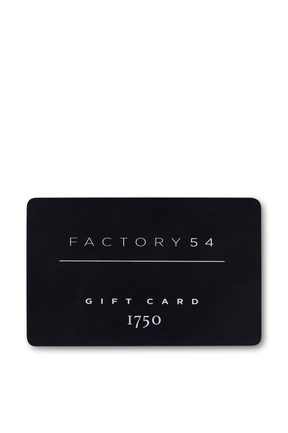 גיפט קארד על סך 1,750 שקלים GIFT CARD