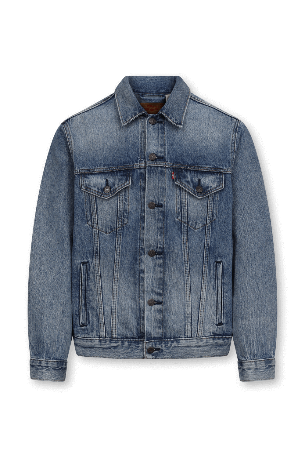 תמונה קידמית של ז'קט ג'ינס וינטג'