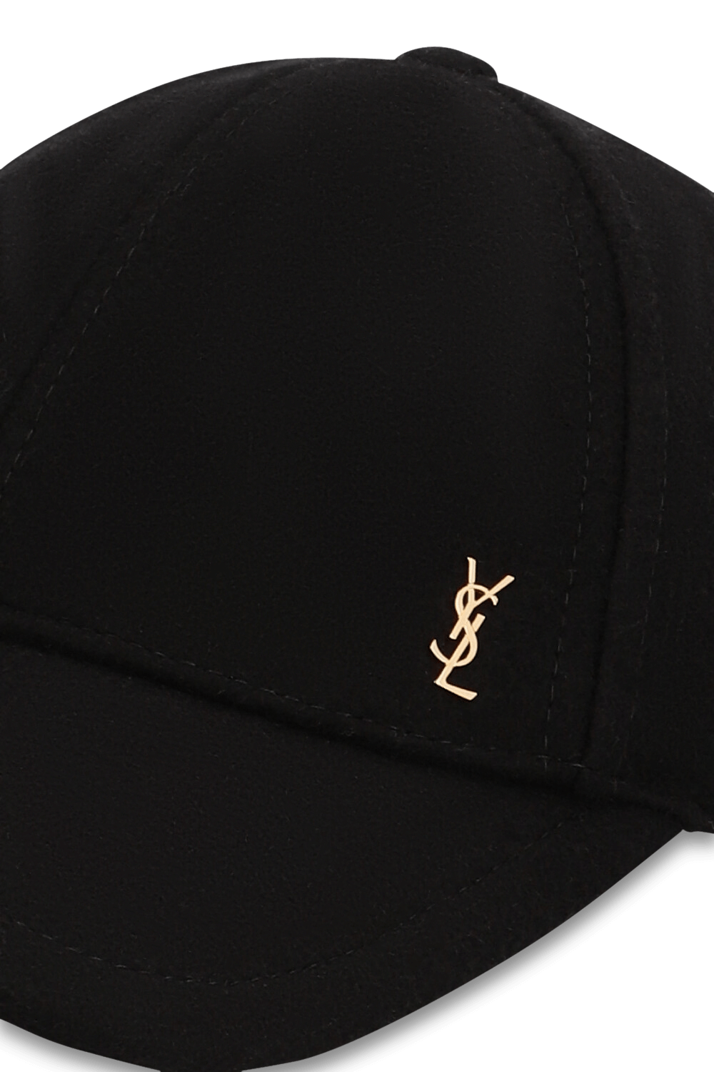 תמונת תקריב של כובע מצחייה מצמר