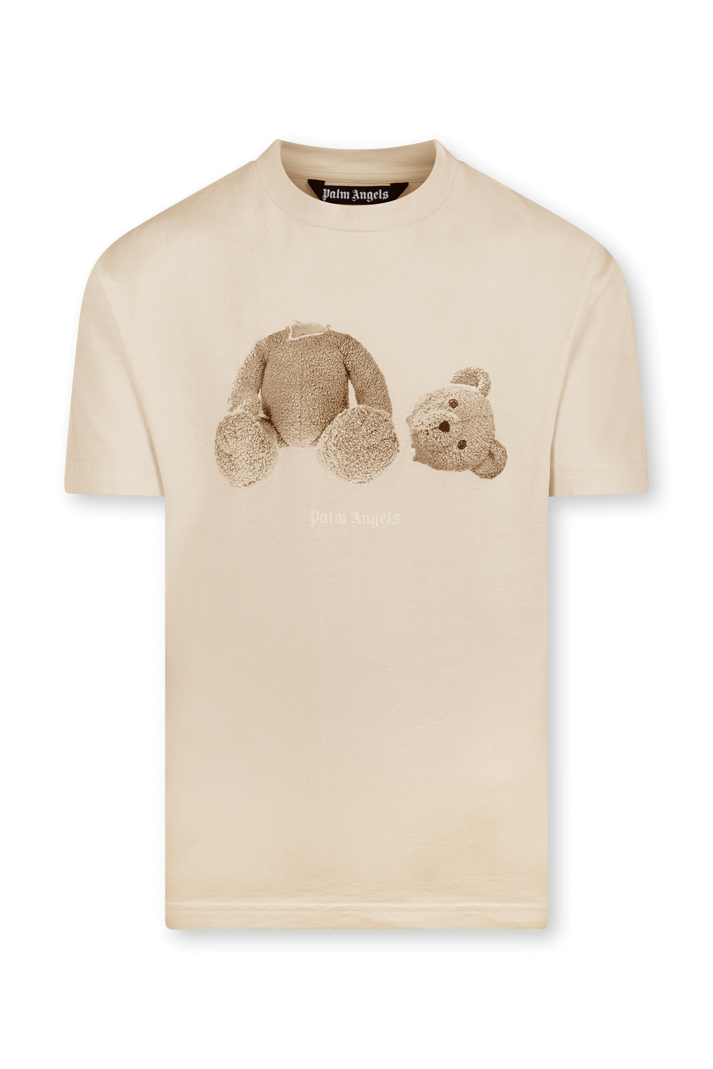 תמונה קידמית של חולצת טי קצרה עם הדפס דב