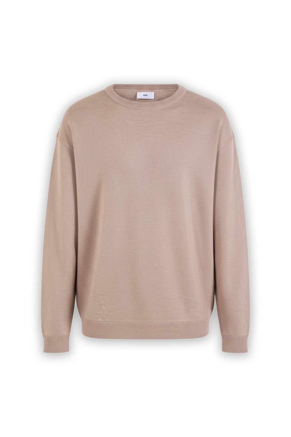 תמונה קידמית של חולצת סריג