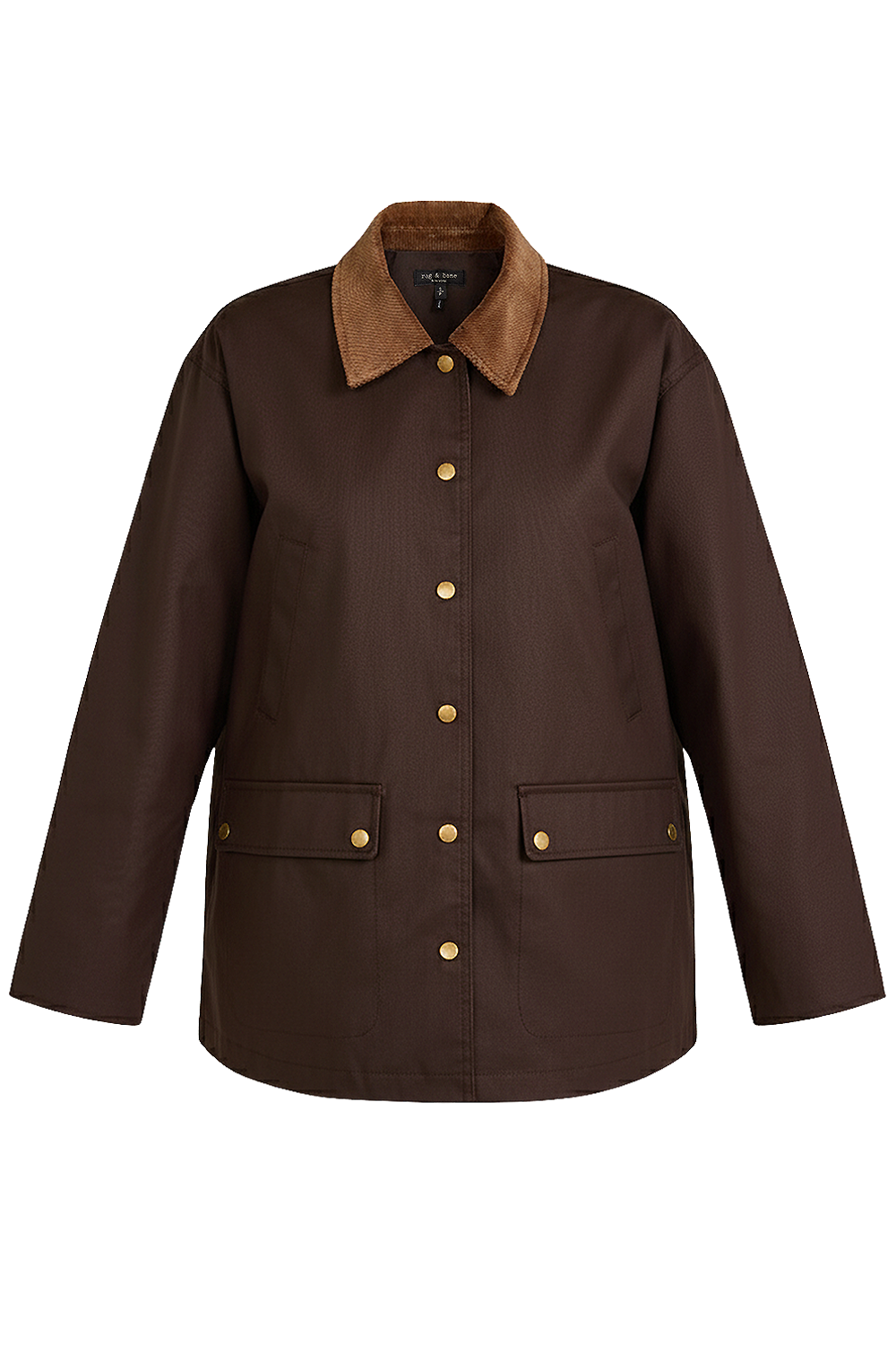 תמונה קידמית של ז'קט כותנה