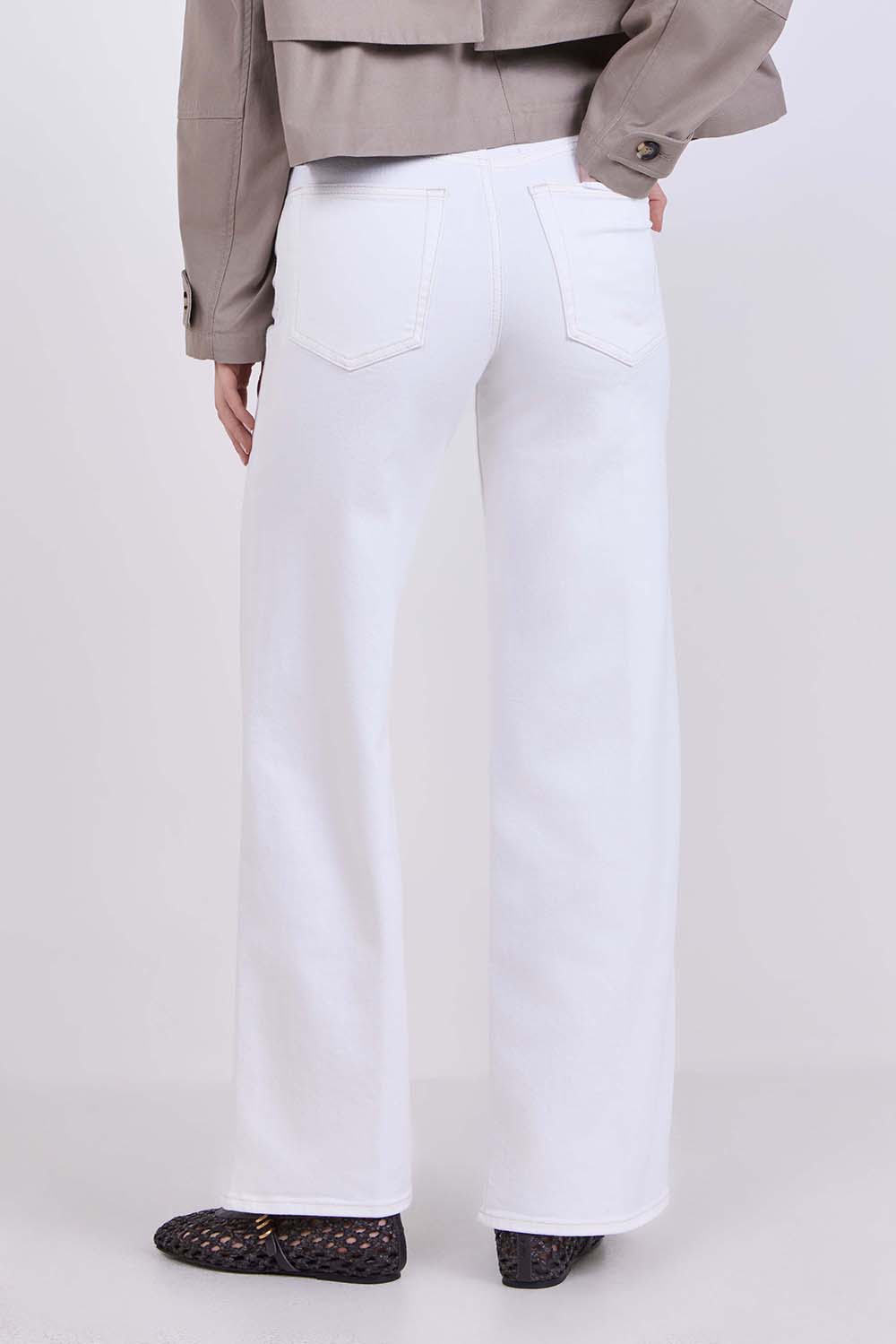 תמונת דוגמן אחורית של מכנסי ג'ינס