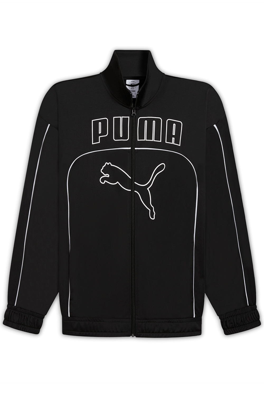 תמונה קידמית של ז'קט בגזרה משוחררת