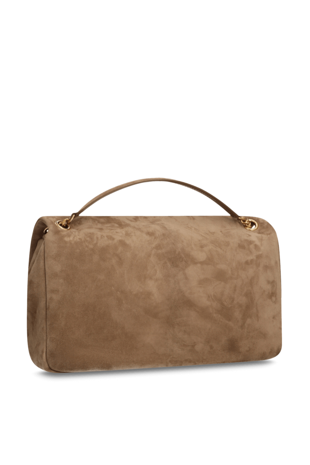 תמונה אחורית של תיק כתף זמש