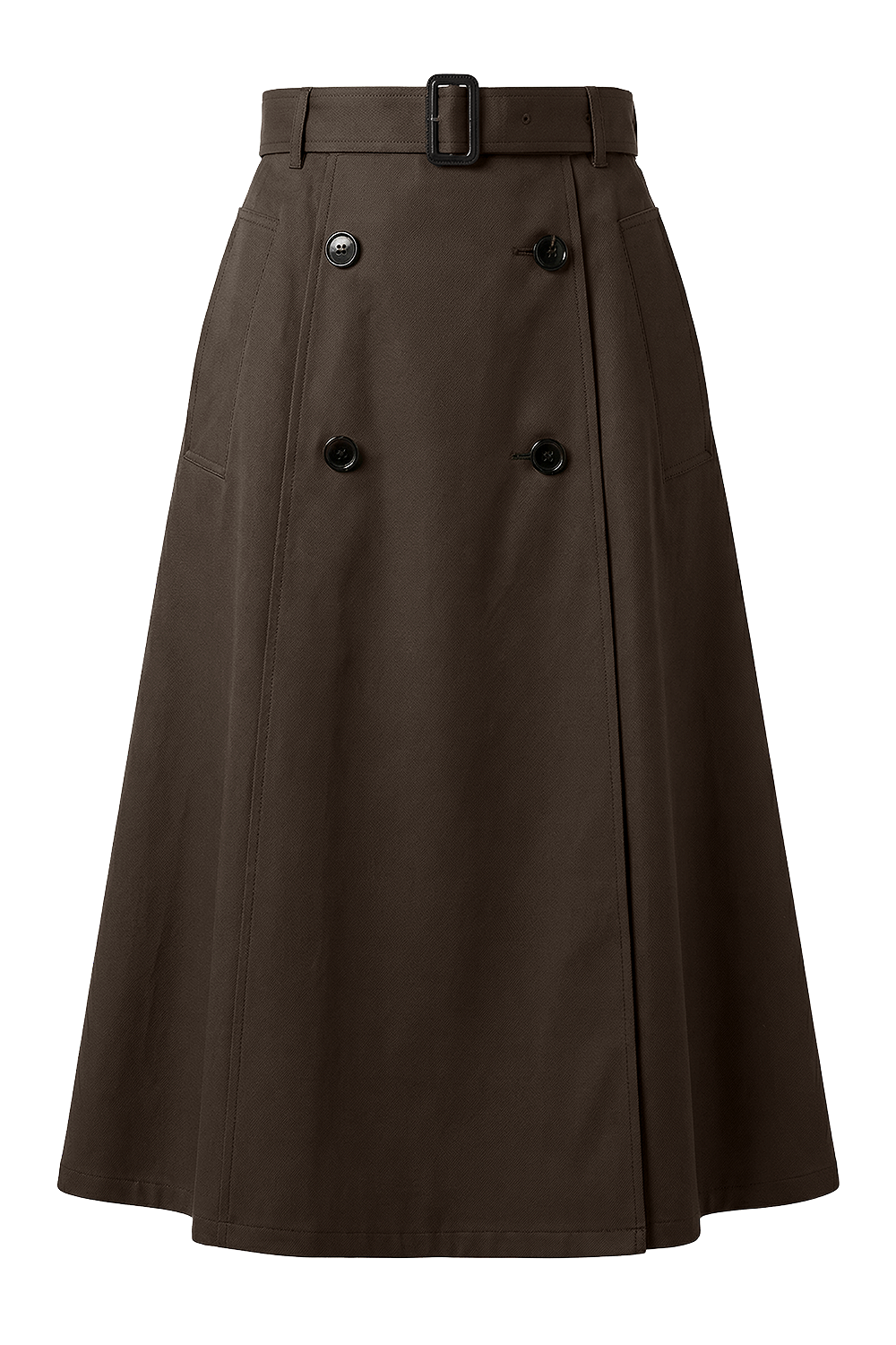 תמונה קידמית של חצאית מקסי