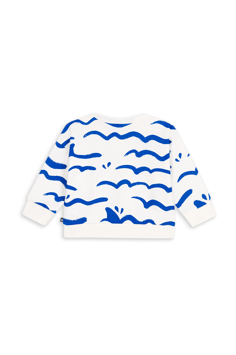 תמונה אחורית של סווטשירט - גילאי 3-12 חודשים