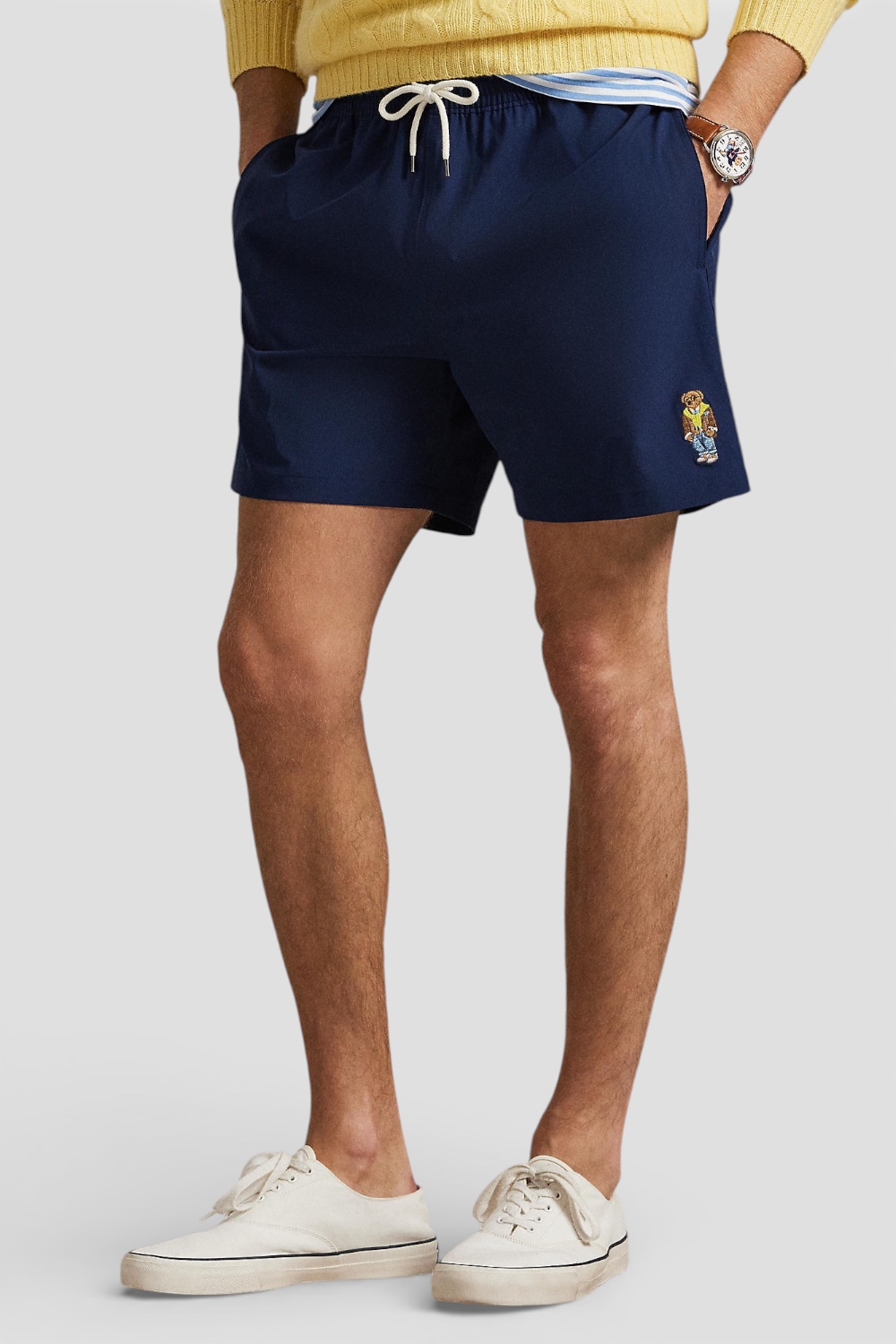 תמונת דוגמן קידמית של מכנסי בגד ים