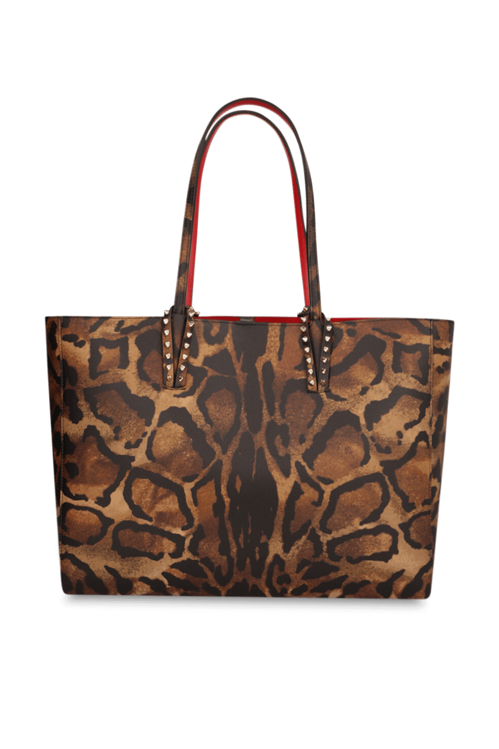 תמונה קידמית של תיק נשיאה מנומר