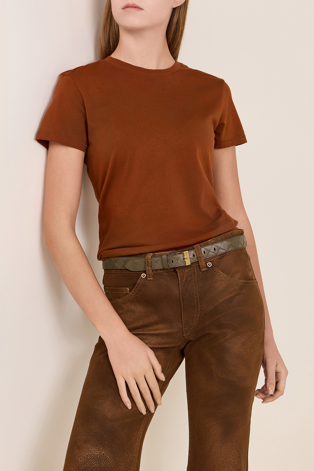 תמונת דוגמן קידמית של חולצת טי