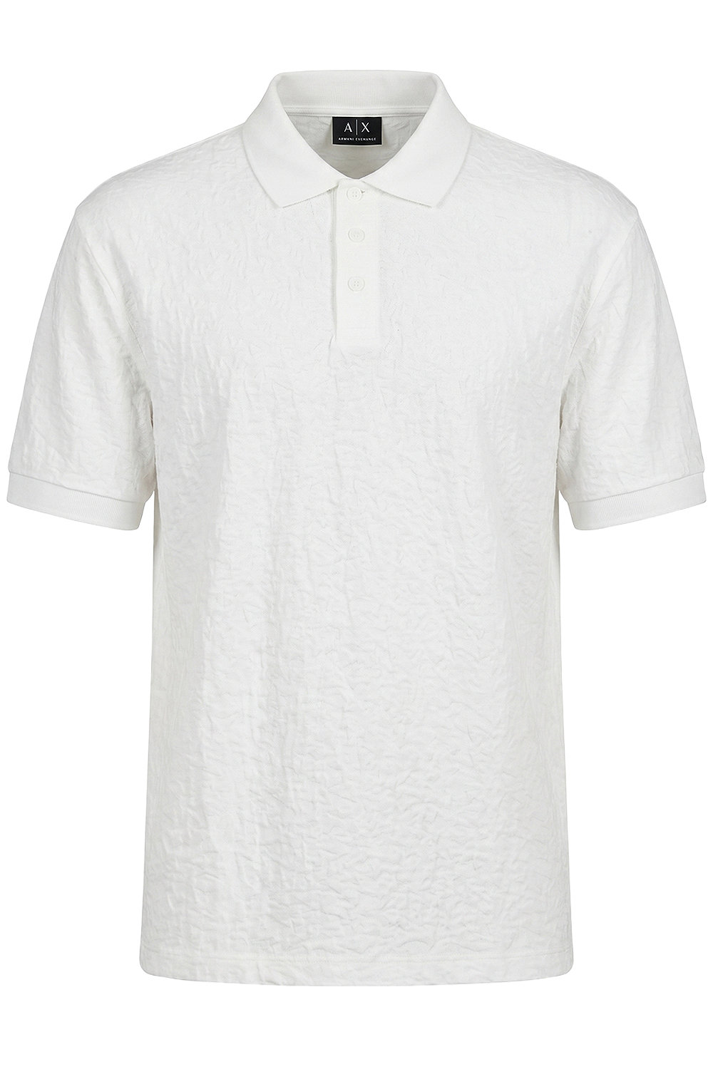 תמונה קידמית של חולצת פולו בגזרה ישרה