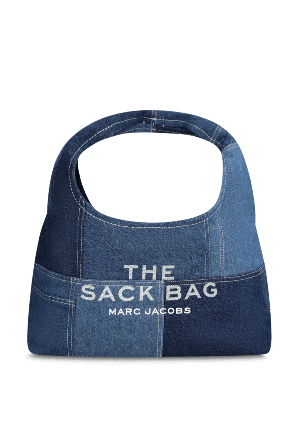 תמונה קידמית של תיק שק ג'ינס