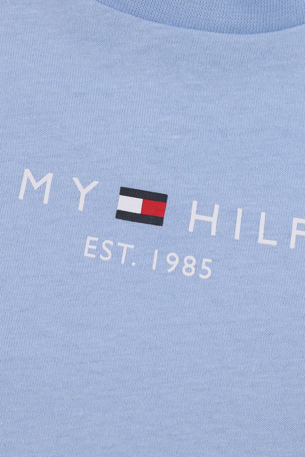 תמונה אחורית של חולצת טי עם הדפס - גילאי 8-12