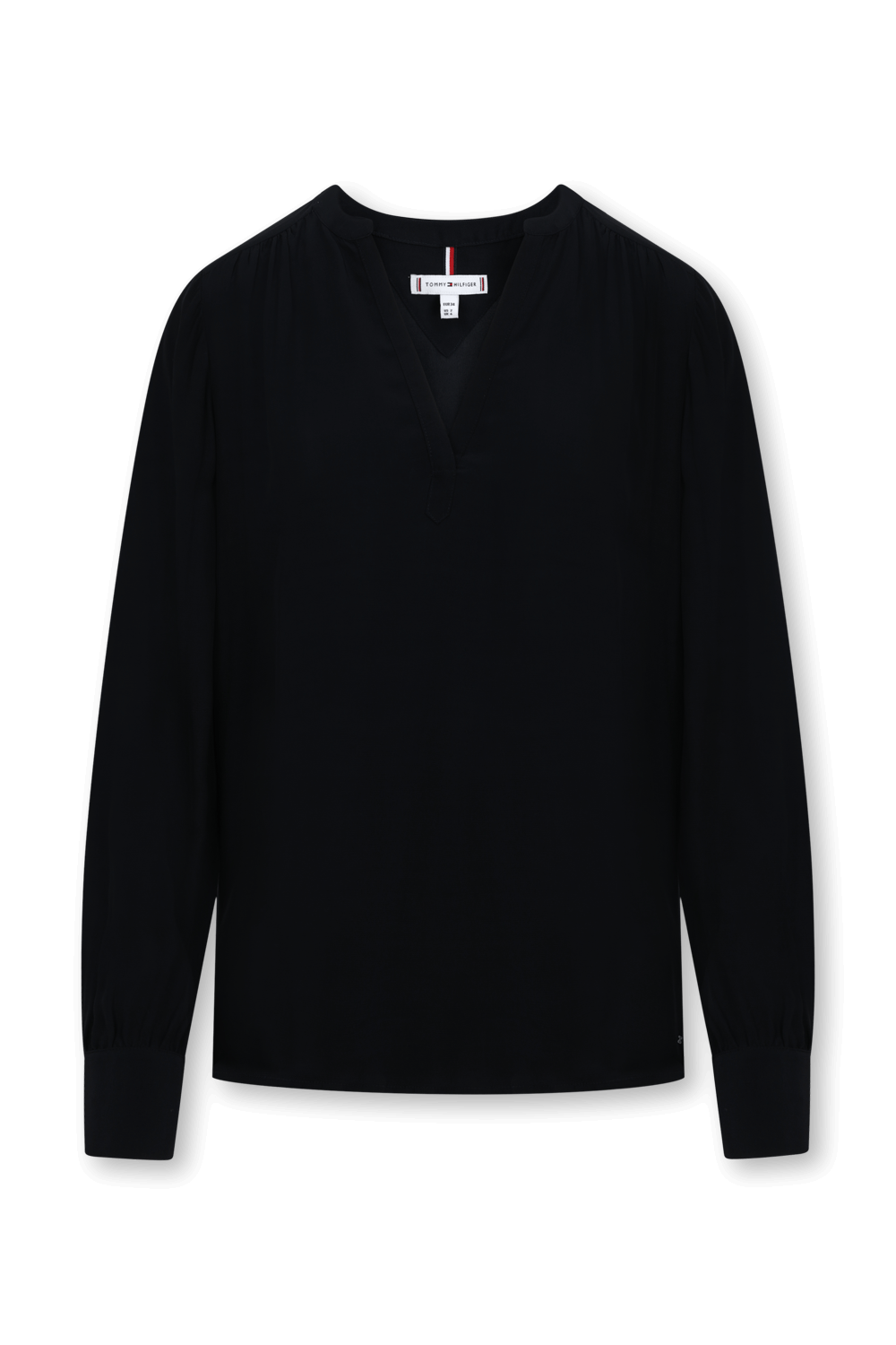 תמונה קידמית של חולצת וי ארוכה