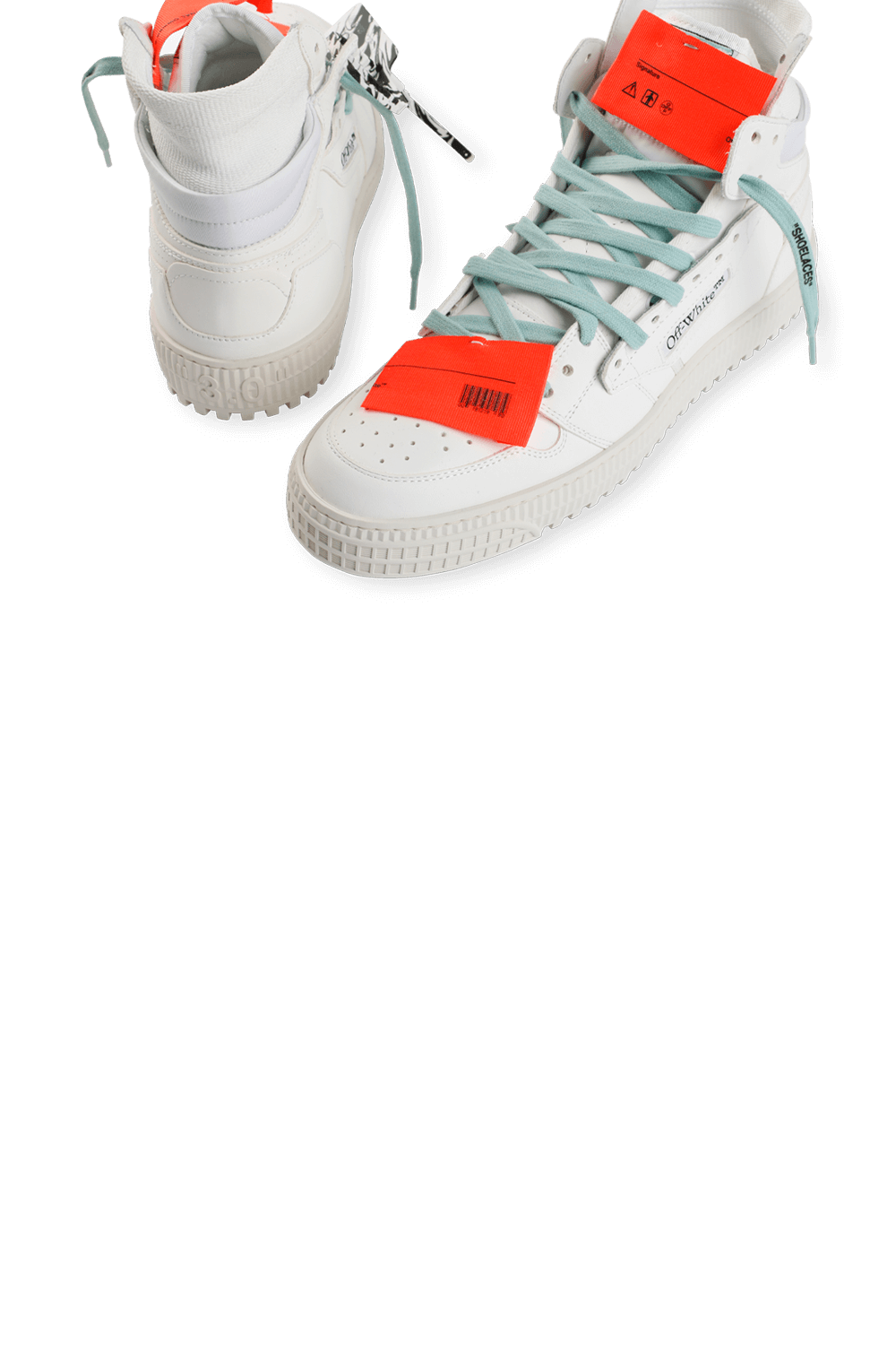 High-Top Sneakers in White OFF WHITE