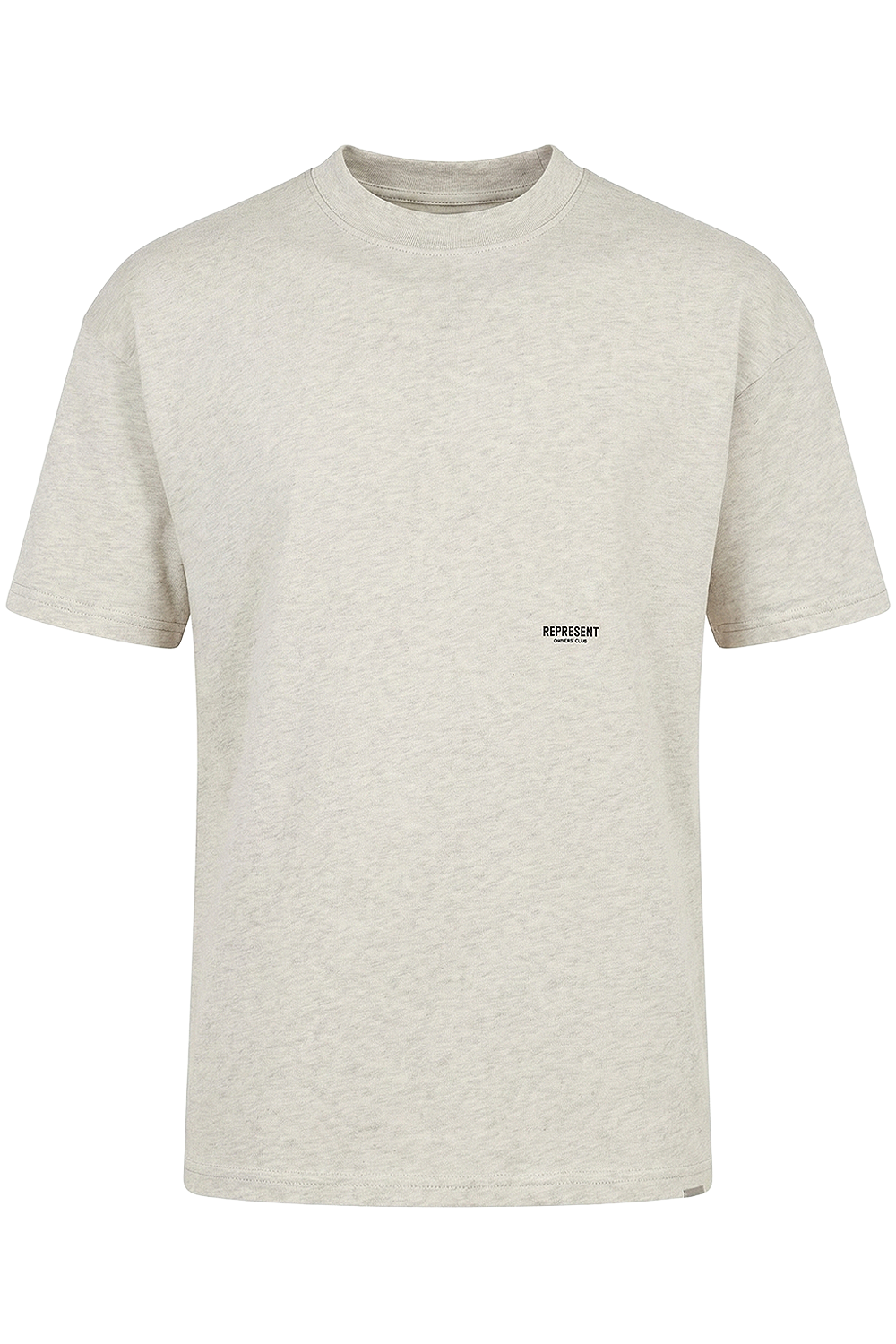 תמונה קידמית של חולצת טי אוברסייז