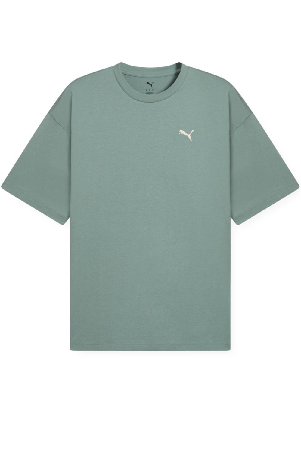 תמונה קידמית של חולצת טי אוברסייז