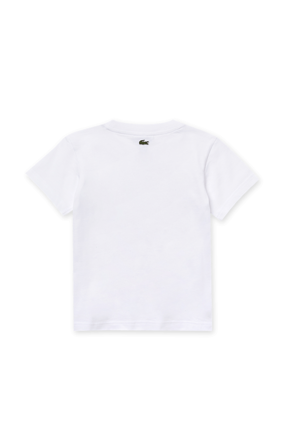 גילאי 2-12 חולצת טי לבנה עם לוגו LACOSTE KIDS