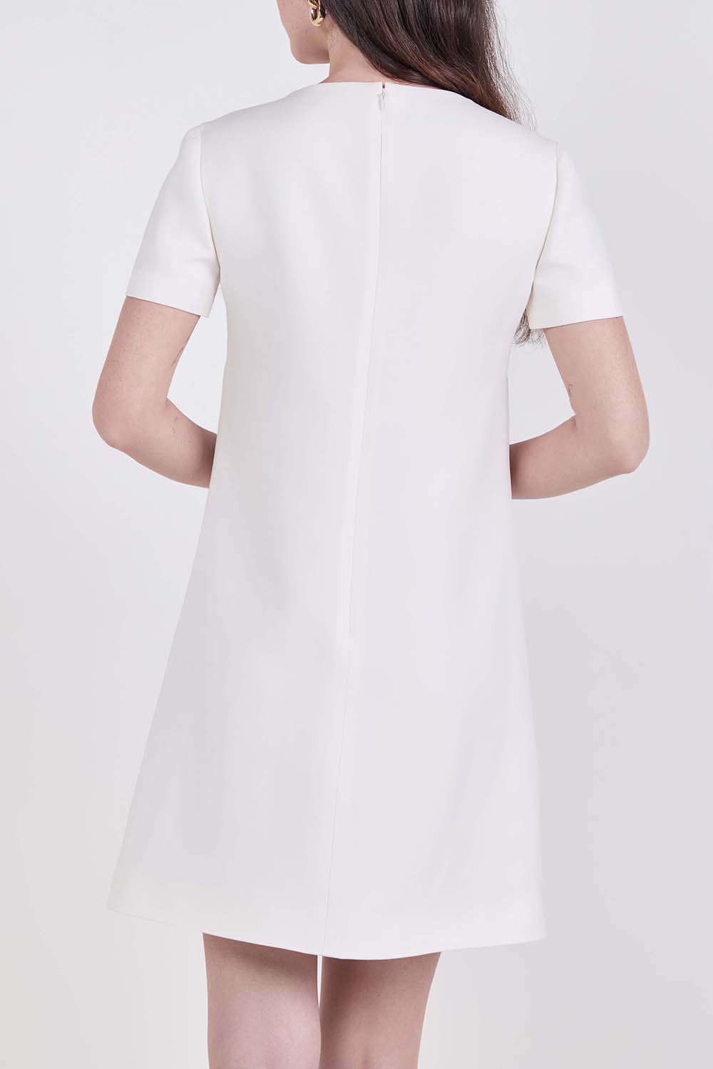 תמונת דוגמן אחורית של שמלת מיני פפיונים