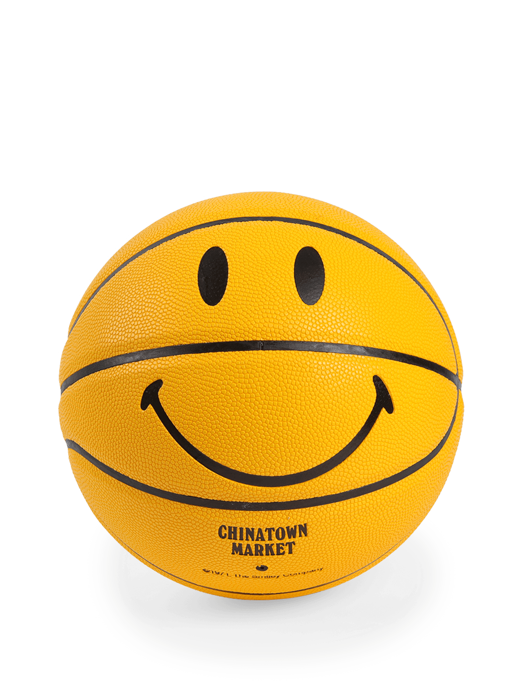 Yellow Smiley Basketball MARKET